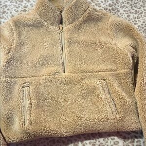 ALO Yoga Tan Sherpa Jacket